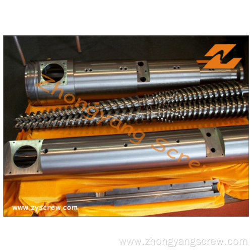 Bimetallic PVC Twin/Double Screw Barrel, Extrusion Screw Cylinder